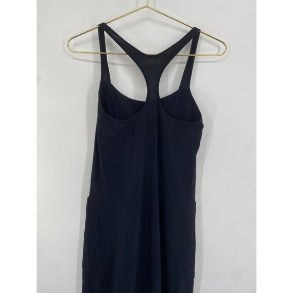 Marithe + Francois Girbaud midi dress SIZE USA 7 balloon lagenlook SIDE POCKETS - Picture 3 of 6